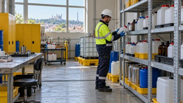 Guide des meilleures pratiques pour le stockage des produits dangereux en entreprise